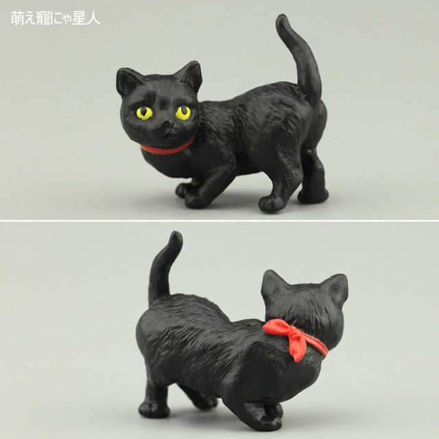 Japanese genuine bulks 28 sets cute pet puppies Ragdoll Bobtails Shorthair Ragdoll cats Akita Bulldog Foxhound desktop figure