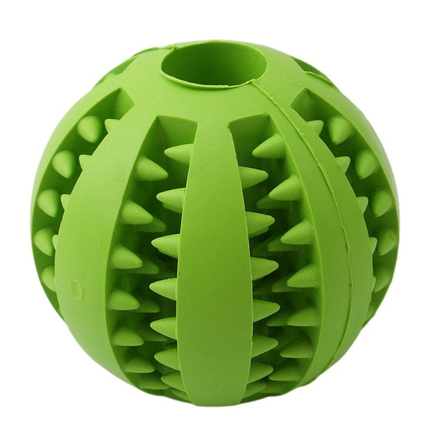 5CM 7CM Pet Dog Toys Ball Nontoxic Bite Resistant Toy Ball for Pet Dogs Dog Food Treat Feeder Tooth Cleaning Ball pet products