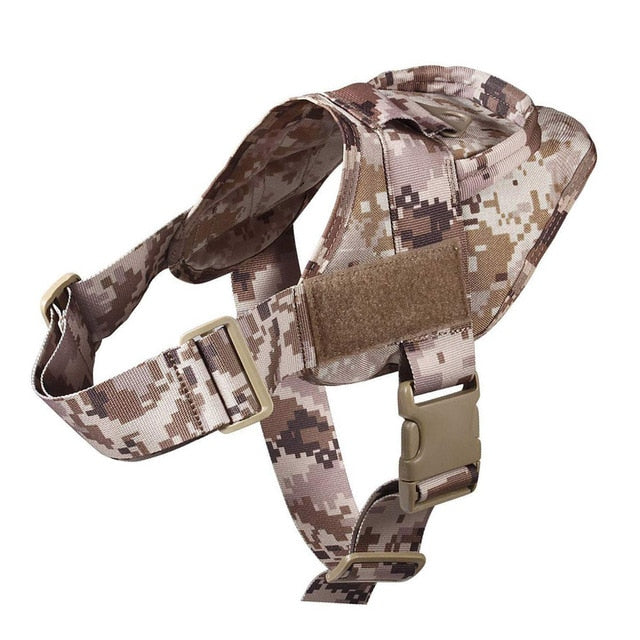 Military Tactical Dog Harness Patrol K9 Working Pet Collar Small Large Dog Harness Service Dog Vest With Handle Pet Products