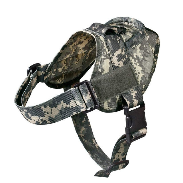 Military Tactical Dog Harness Patrol K9 Working Pet Collar Small Large Dog Harness Service Dog Vest With Handle Pet Products