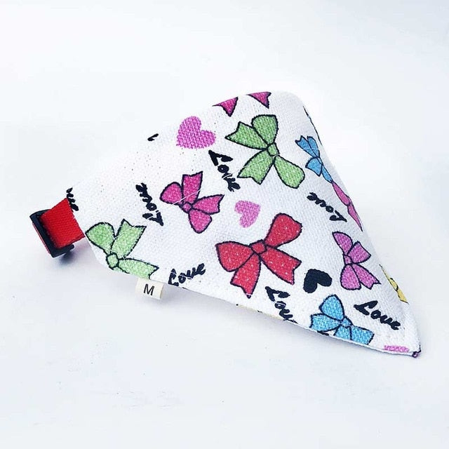 Cat Scarf Triangular Scarfs Pet Bandana Accessories Hot Product 2018 Dog Collar Bandana Cute Bandanas Cotton Bibs Collar Gato  E