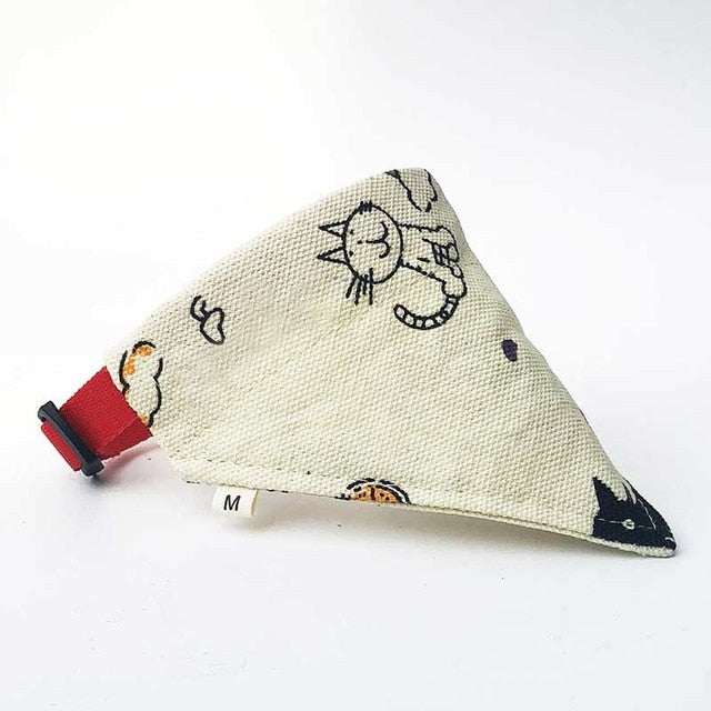 Cat Scarf Triangular Scarfs Pet Bandana Accessories Hot Product 2018 Dog Collar Bandana Cute Bandanas Cotton Bibs Collar Gato  E
