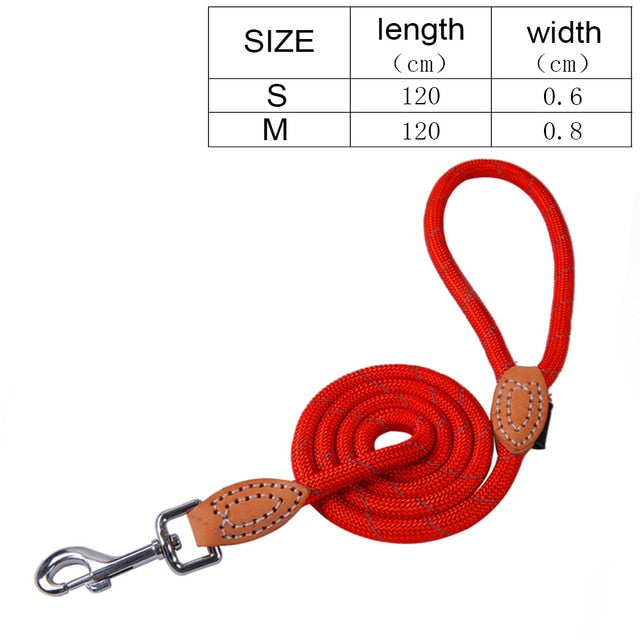 Pet Products Dog Leash Nylon Reflective Puppy Dog Leash Rope Cat Chihuahua Pet Leash And Collar Set Cat Dog Leashes Lead Harness
