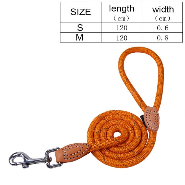 Pet Products Dog Leash Nylon Reflective Puppy Dog Leash Rope Cat Chihuahua Pet Leash And Collar Set Cat Dog Leashes Lead Harness