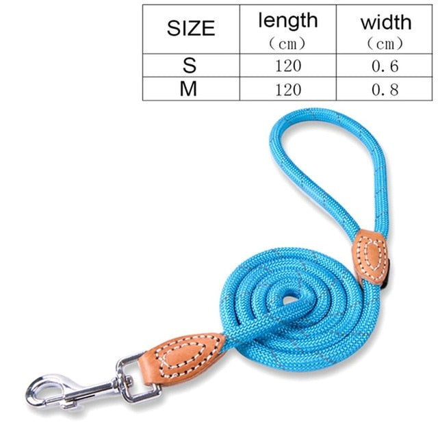 Pet Products Dog Leash Nylon Reflective Puppy Dog Leash Rope Cat Chihuahua Pet Leash And Collar Set Cat Dog Leashes Lead Harness