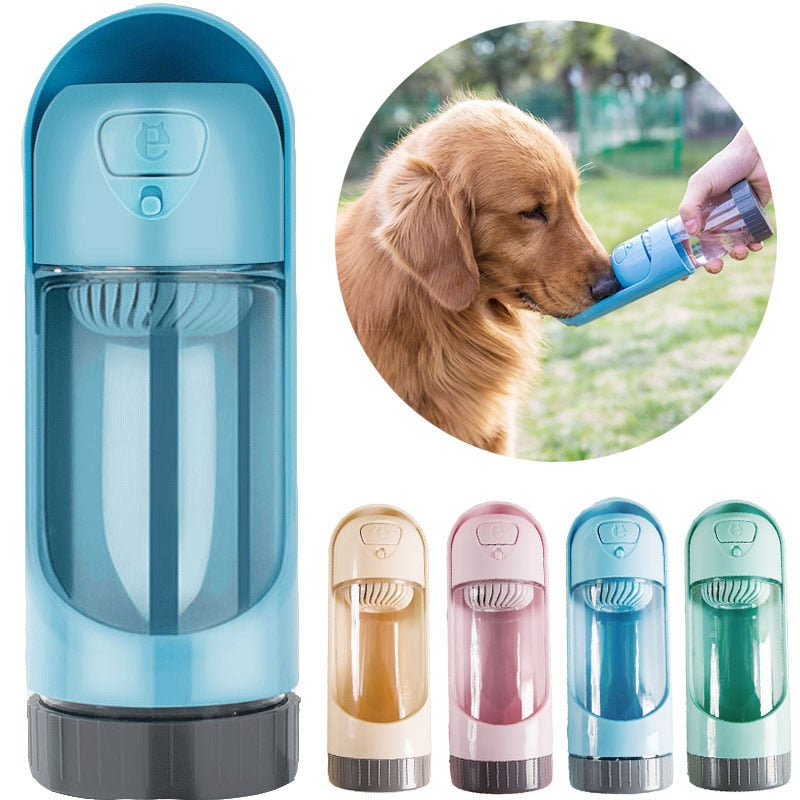 1PC Portable Pet Dog Water Bottle Feeder for Small Large Dogs Pet Product Travel Puppy Drinking Bowl Outdoor Pet Water Dispenser