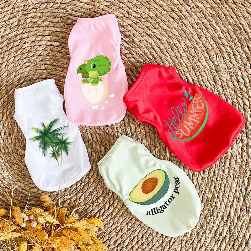 Cool Dog Clothes for Small Dog Shirt Summer Clothing for Pet Clothes for Dogs Jacket Vest Clothing Chihuahua Costume Pet Product