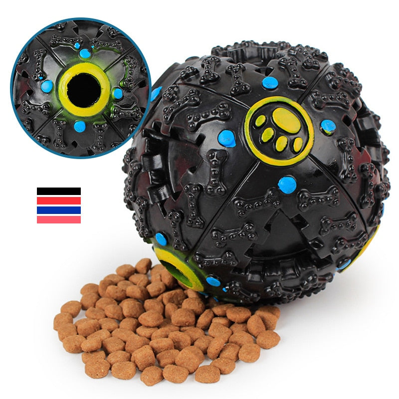 Monster Squeak Interactive Pet Food Dispenser Dog Toys Ball For Kids Pitbull Golden Retriever Popular Toys Animals Game Products