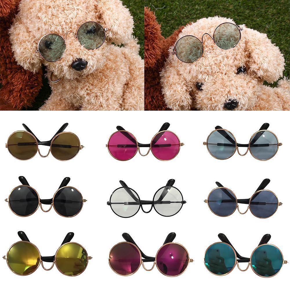 New simple Cool Pet Glasses Multicolor For Pet Products Small Dogs Puppy Cat Sunglasses Pet Dog Eye Protection Pet Sunglasse