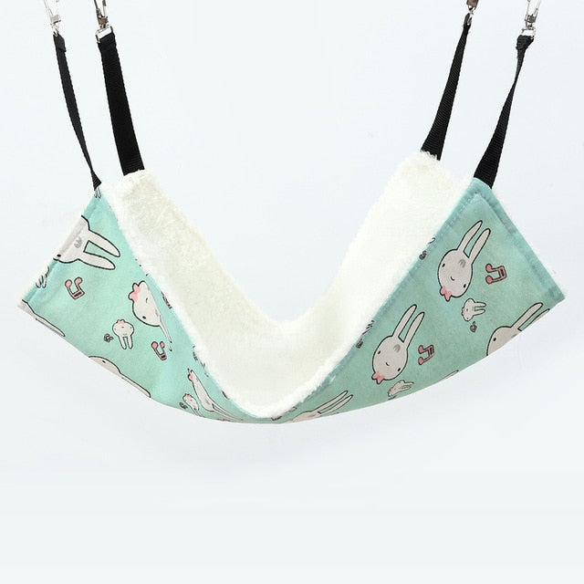 Cotton Cat hammock Double Hanging Hammock Pet Beds Hanging Guinea pig Bed Hamster Mouse Squirrel Cat Products for Pets