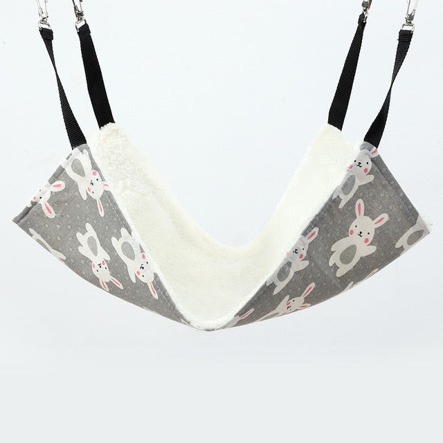Cotton Cat hammock Double Hanging Hammock Pet Beds Hanging Guinea pig Bed Hamster Mouse Squirrel Cat Products for Pets