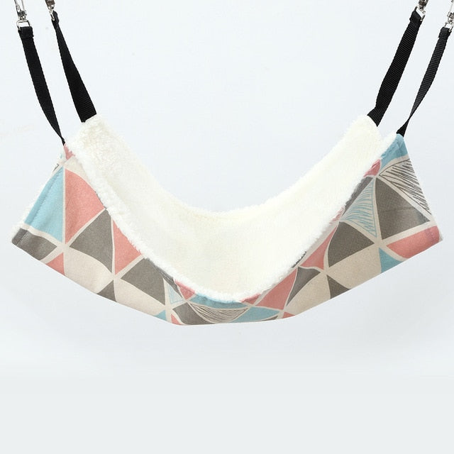 Cotton Cat hammock Double Hanging Hammock Pet Beds Hanging Guinea pig Bed Hamster Mouse Squirrel Cat Products for Pets