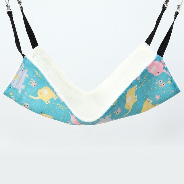 Cotton Cat hammock Double Hanging Hammock Pet Beds Hanging Guinea pig Bed Hamster Mouse Squirrel Cat Products for Pets