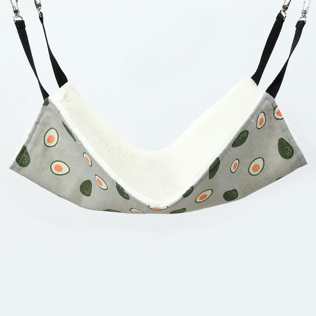 Cotton Cat hammock Double Hanging Hammock Pet Beds Hanging Guinea pig Bed Hamster Mouse Squirrel Cat Products for Pets
