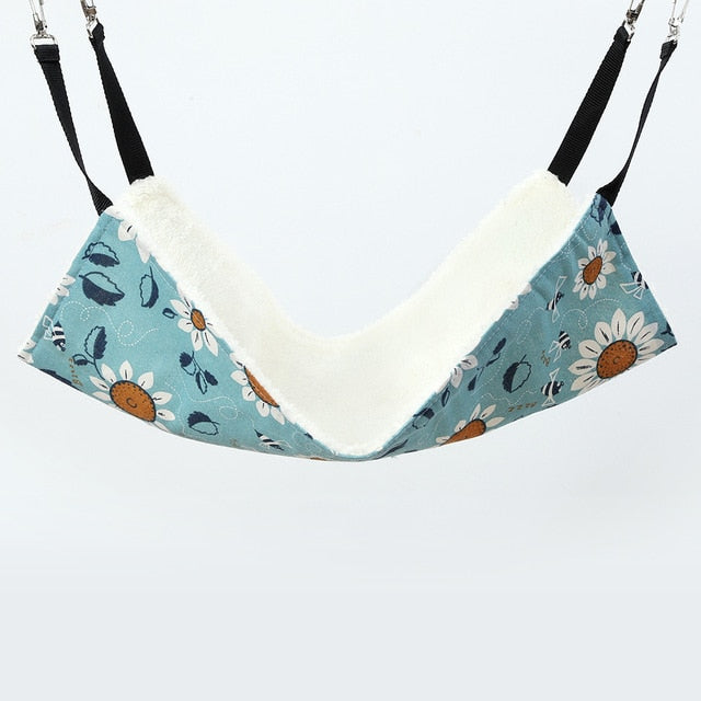 Cotton Cat hammock Double Hanging Hammock Pet Beds Hanging Guinea pig Bed Hamster Mouse Squirrel Cat Products for Pets
