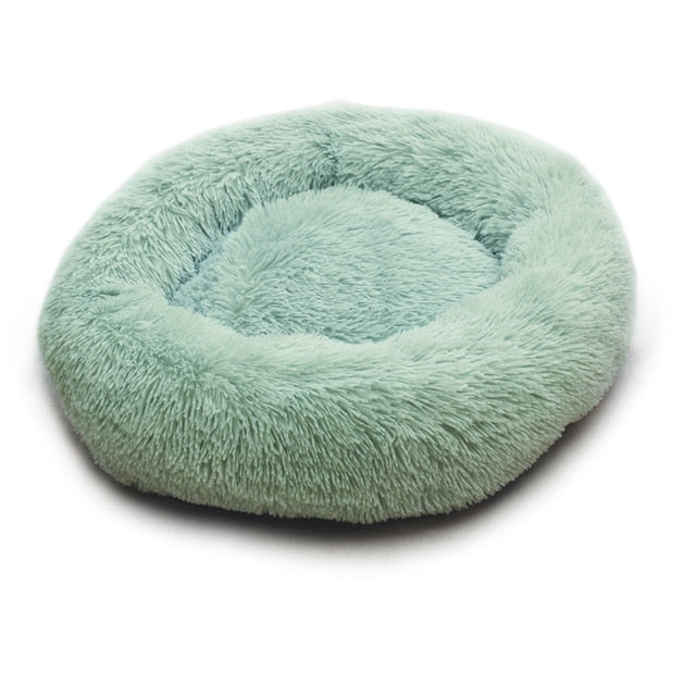 Anti Anxiety Large Dog Bed Donut Shape Mat Soft Stuffing Pet Bed Cat Beds Washable Dog Beds for Large Medium Dog Cats Products