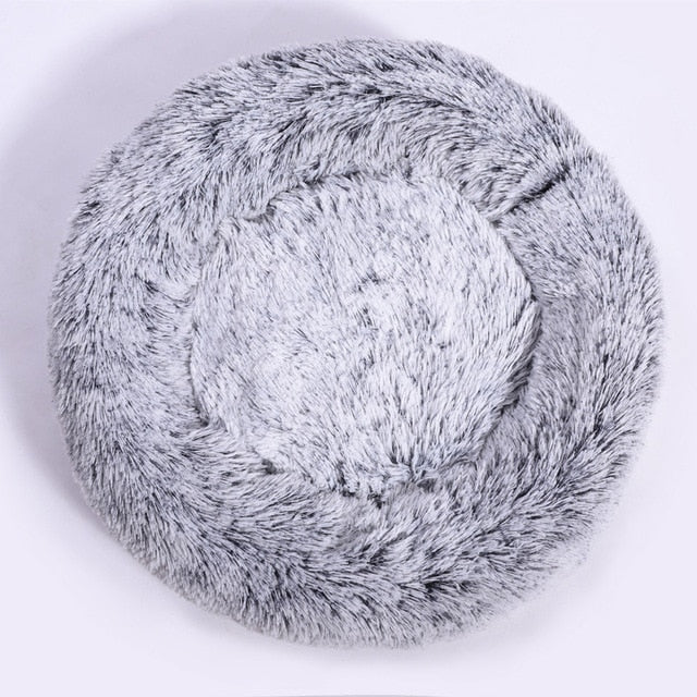 Anti Anxiety Large Dog Bed Donut Shape Mat Soft Stuffing Pet Bed Cat Beds Washable Dog Beds for Large Medium Dog Cats Products