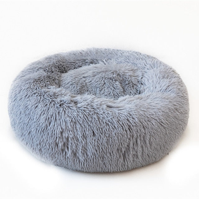 Anti Anxiety Large Dog Bed Donut Shape Mat Soft Stuffing Pet Bed Cat Beds Washable Dog Beds for Large Medium Dog Cats Products