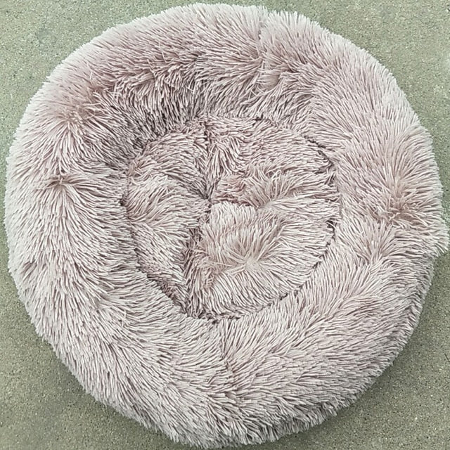 Anti Anxiety Large Dog Bed Donut Shape Mat Soft Stuffing Pet Bed Cat Beds Washable Dog Beds for Large Medium Dog Cats Products