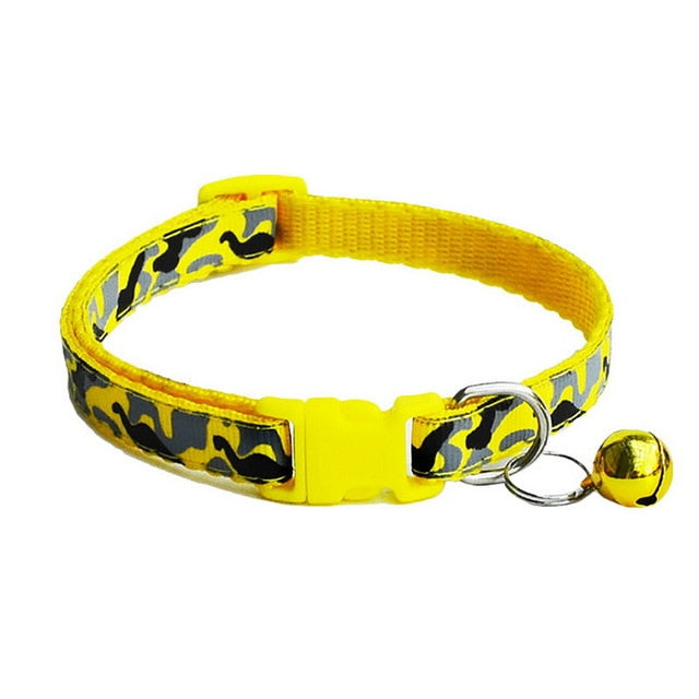 Adjustable Cat Collar Bell  Collar For Cats Puppy Collars Cats Kitten Cat Collar Pet Lead  Leashes Pet Supplies Products