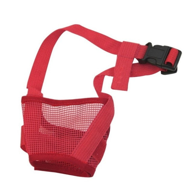 Dog Adjustable Muzzles Training Products Mesh Breathable Small&Large Dog Mouth Muzzle Anti  Bite Safety Chew Pet Accessories