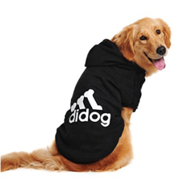 Pet Products Dog Clothing Coat Jacket Hoodie Sweater Clothes For Dogs Cotton Clothing For Dogs Sports Style Pet Dog Clothes