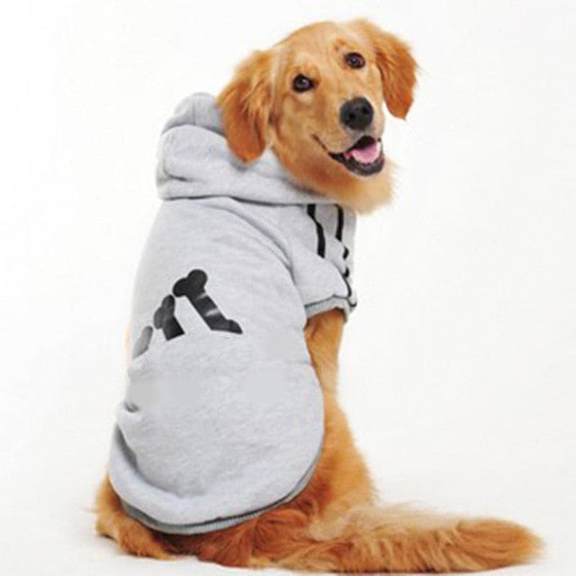 Pet Products Dog Clothing Coat Jacket Hoodie Sweater Clothes For Dogs Cotton Clothing For Dogs Sports Style Pet Dog Clothes