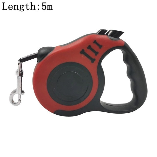Dog Leash Retractable  Flexible Dog Puppy Cat Traction 5M Rope Belt Dog Leash For Small Medium Dogs Pet Products