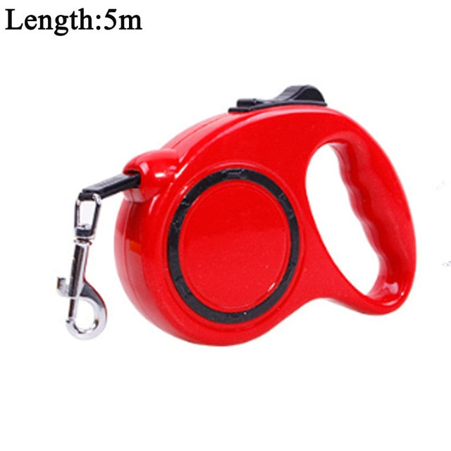 Dog Leash Retractable  Flexible Dog Puppy Cat Traction 5M Rope Belt Dog Leash For Small Medium Dogs Pet Products