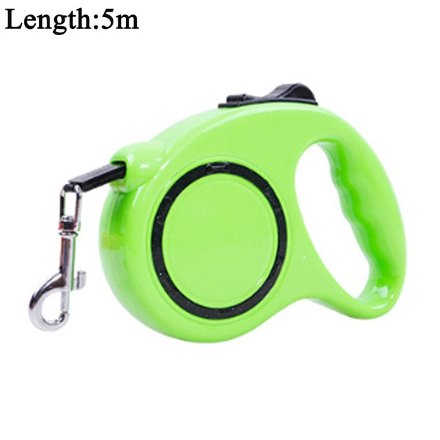 Dog Leash Retractable  Flexible Dog Puppy Cat Traction 5M Rope Belt Dog Leash For Small Medium Dogs Pet Products