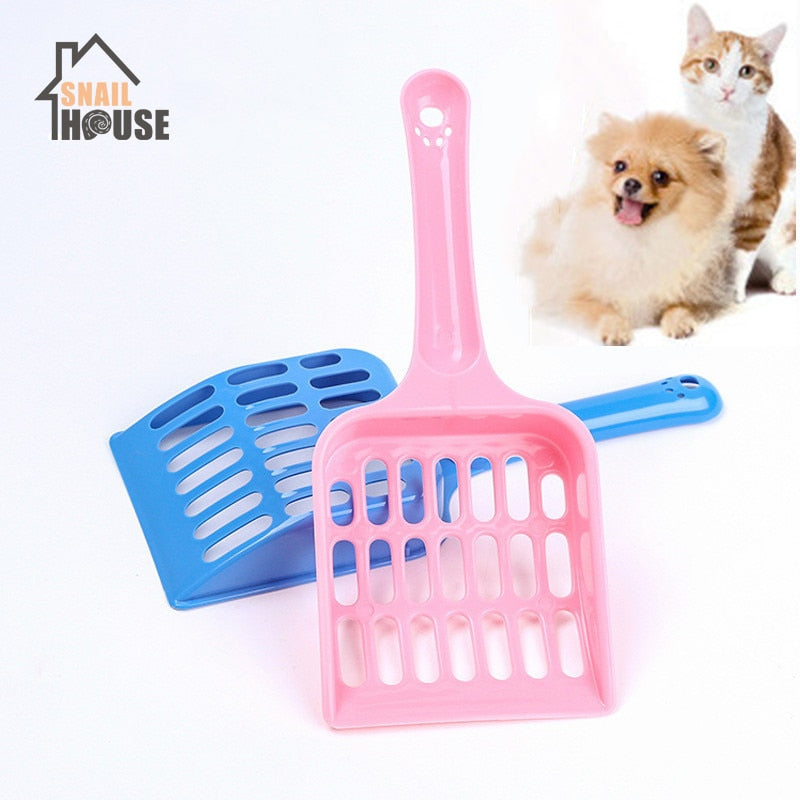 Snailhouse Cat Litter Shovel Pet Cleanning Tool Plastic Scoop Cat Sand Cleaning Products Toilet For Dog Cat Clean Feces Supplies